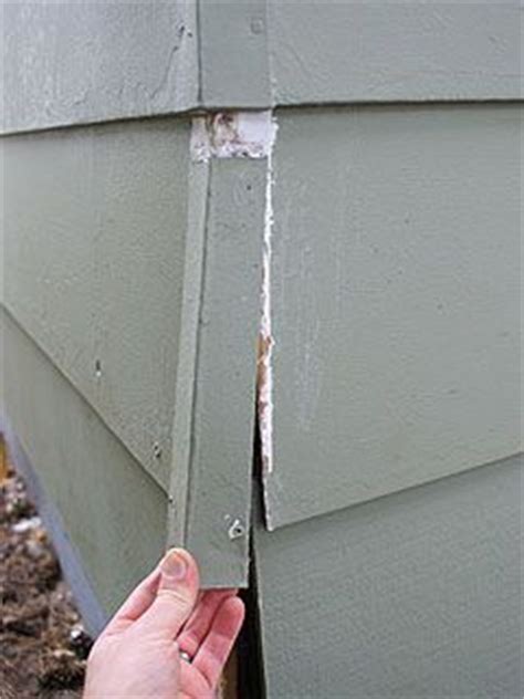 replacing metal corner caps on house with wood siding|metal outside corners wood siding.